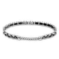 Bracciale Marlù Uomo in Acciaio 30BR0040